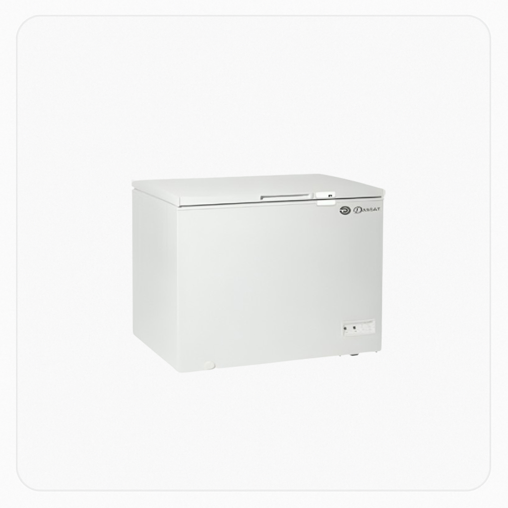 Dansat Chest Freezer – 140 Liters, 4.9 cu.ft, White