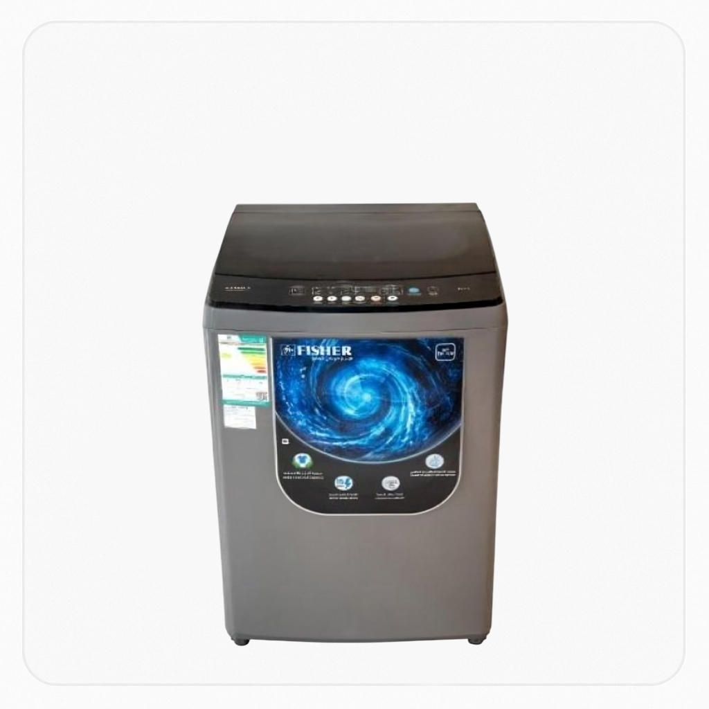 غسالة فيشر تحميل علوي سعة 17 كجم لون فضي – FAWMT-M170GIHDD 