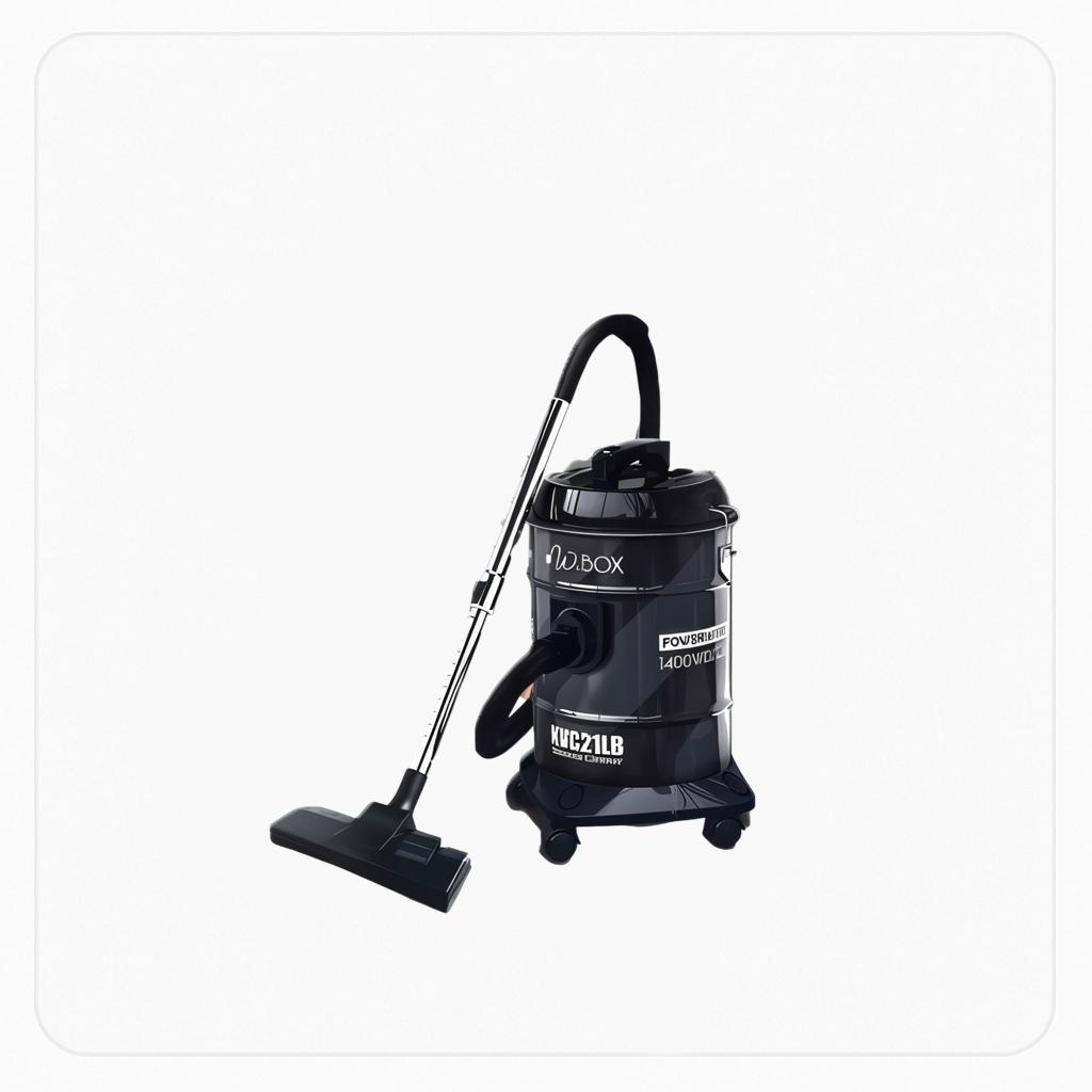W Box Drum Vacuum Cleaner 1400W 21L – Black       