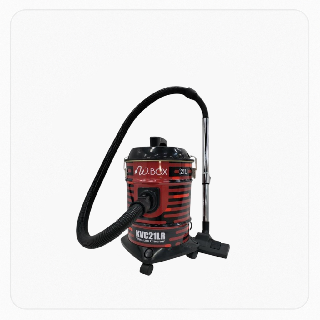 W Box Drum Vacuum Cleaner 1400W 21L – Red          
