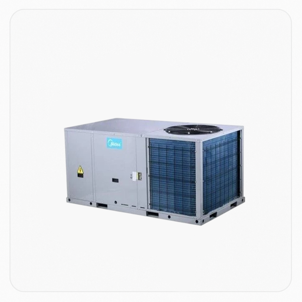 Midea AC rooftop package unit 10-ton 107000 BTU 380-415V 3PH 60HZ