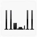 Samsung Home Theater System HT-H5550WK – 5.1ch + Subwoofer + Blu-ray
