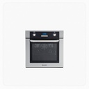 Elba Built-In Electric Oven 60cm 9 Functions Black Glass Digital Display Steel