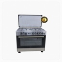 Dansat Free Stand Gas Cooker 90×60 cm – 5 Burners – Auto Ignition – Full Safety – Model DAN90GOS