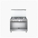 Elba Free Stand Gas Cooker 90×60 cm – 5 Burners – Grill – Full Safety – Wide Grid Stainless Steel – Model CXX965GSA
