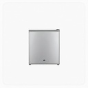 Haier Refrigerator – SINGLE-DOOR 2.7 Cu.Ft – 76 Liters - Silver