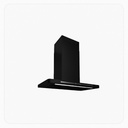 ELBA Wall-Mount Hood – T-Design – 90cm – Black – 1000 m³/h Suction – Touch Control | ASKA180 90BLACK