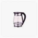 Elba Glass Electric Kettle – 1.7L – 2200W – Blue Light – 360° Rotating Base