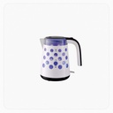 Elba Electric Kettle – Plastic – 1.7L – 2200W – White – Water Level Indicator – Dry-Boil Protection