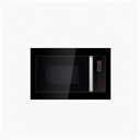 ELBA Built-in Microwave with Grill – 31L – Black Glass – Touch Control | BLACK32