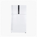 Hitachi Double Door Refrigerator 21.2 Cu Ft Inverter White R-V805PS1KVTWH