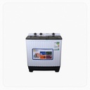 DanSat Twin Tub Washing Machine – 8.5 Kg – White – Model DAN9TW