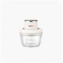 KOOLEN Vegetable Chopper with Glass Bowl 300W, 2L Capacity, Cream