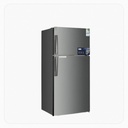 Dansat Double Door Refrigerator 18.1 Cu Ft 513 Liters Inverter Steel DAN1813NF