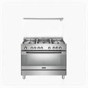 Elba Free Stand Gas Cooker 90×60 cm – 5 Burners – Fan – Grill – Full Safety – Glass Lid – Model FEX 965 FG SA