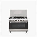 Super General Free Stand Gas Cooker 90×60 cm – Auto Ignition – Full Safety – Stainless Steel – Model KSGC9260FSY